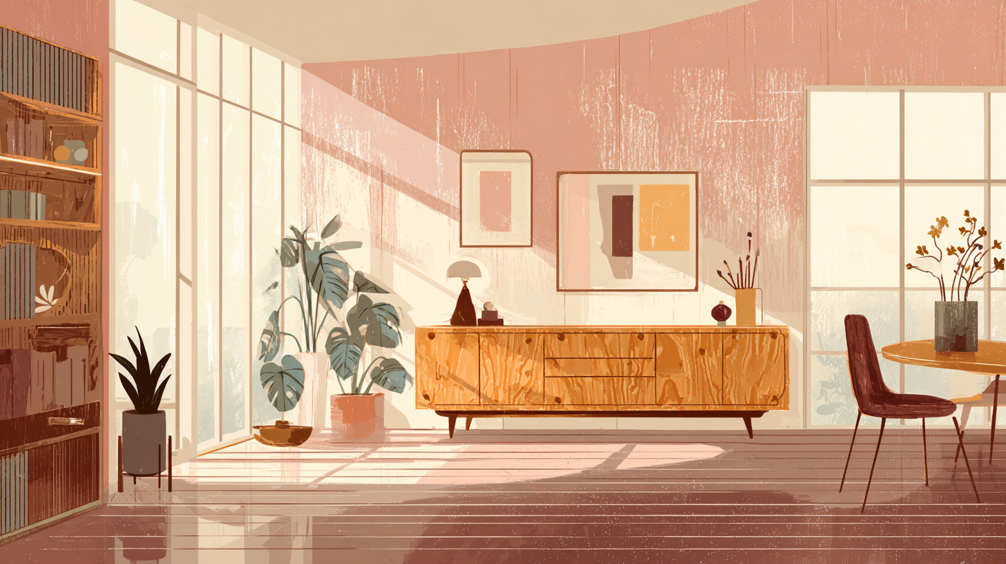 Différence entre commode, enfilade et buffet bas