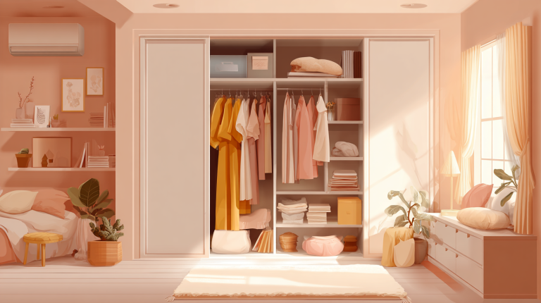 Comment concevoir un dressing sur mesure pour une petite chambre ?