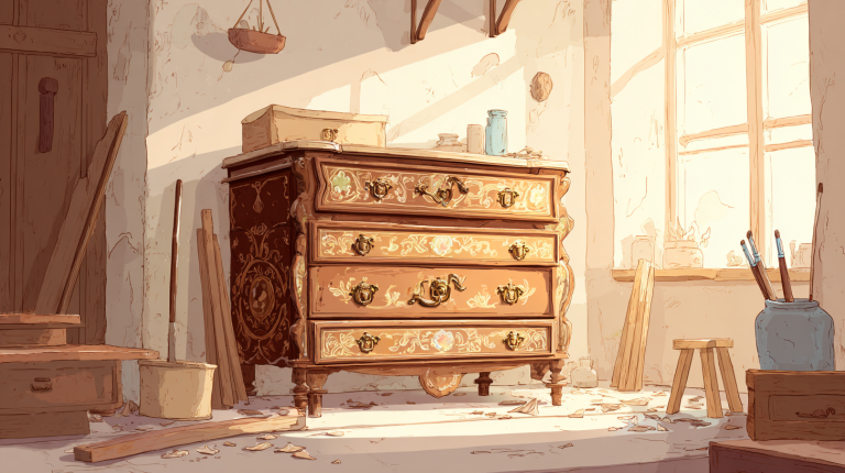 Comment restaurer un meuble ancien sans perdre son cachet ?