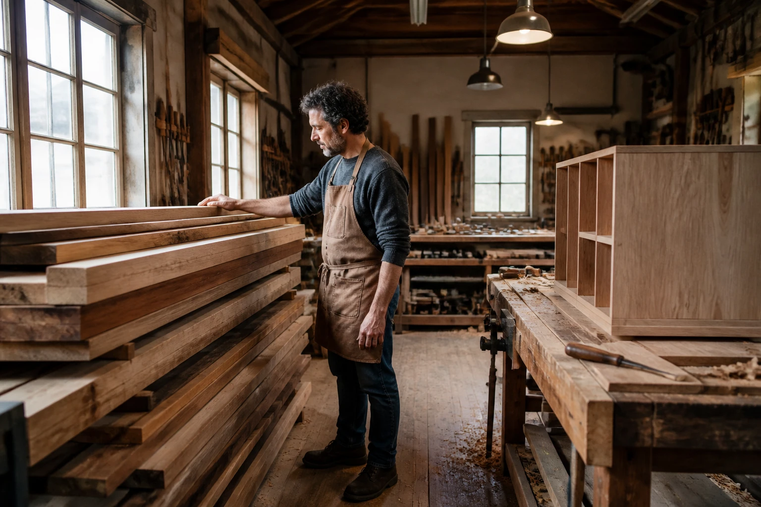 Bois certifié PEFC FSC en ébénisterie : ce qu'il faut savoir pour fabriquer ses meubles
