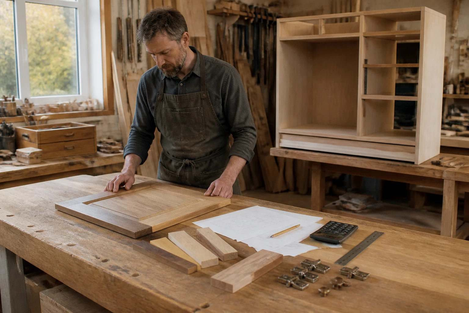 Chiffrer un devis de meuble artisanal