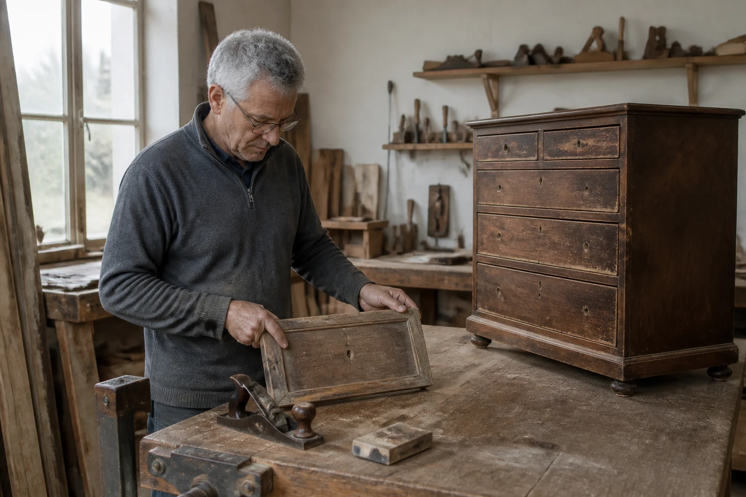 Comment se former à la restauration de meubles anciens quand on est ébéniste ou menuisier ?