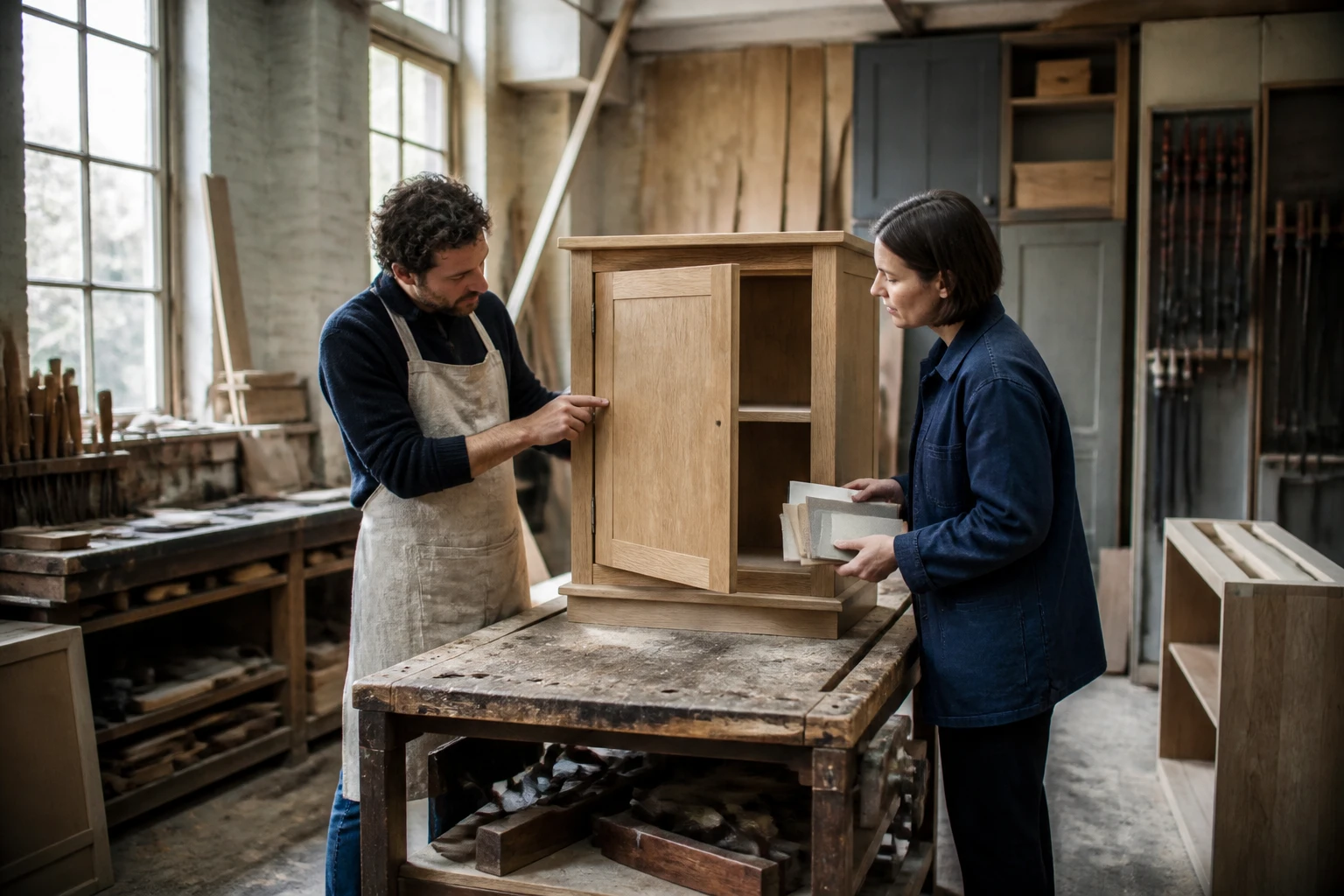 Comment travailler avec des architectes d'intérieur quand on est artisan du meuble ?