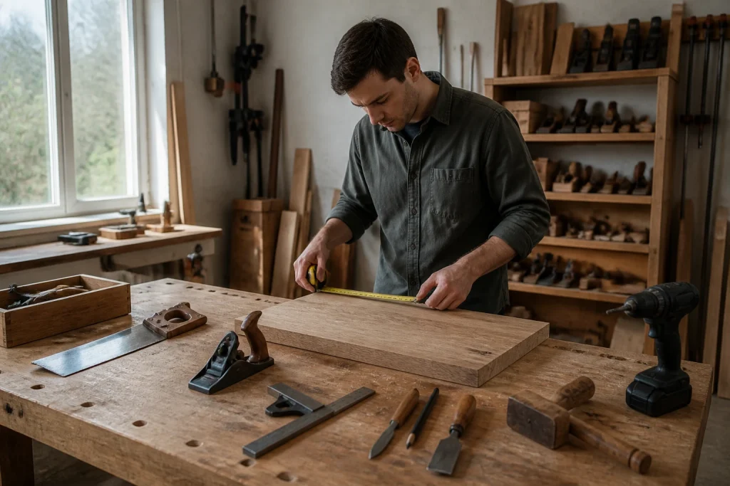 Outils indispensables pour un ébéniste débutant