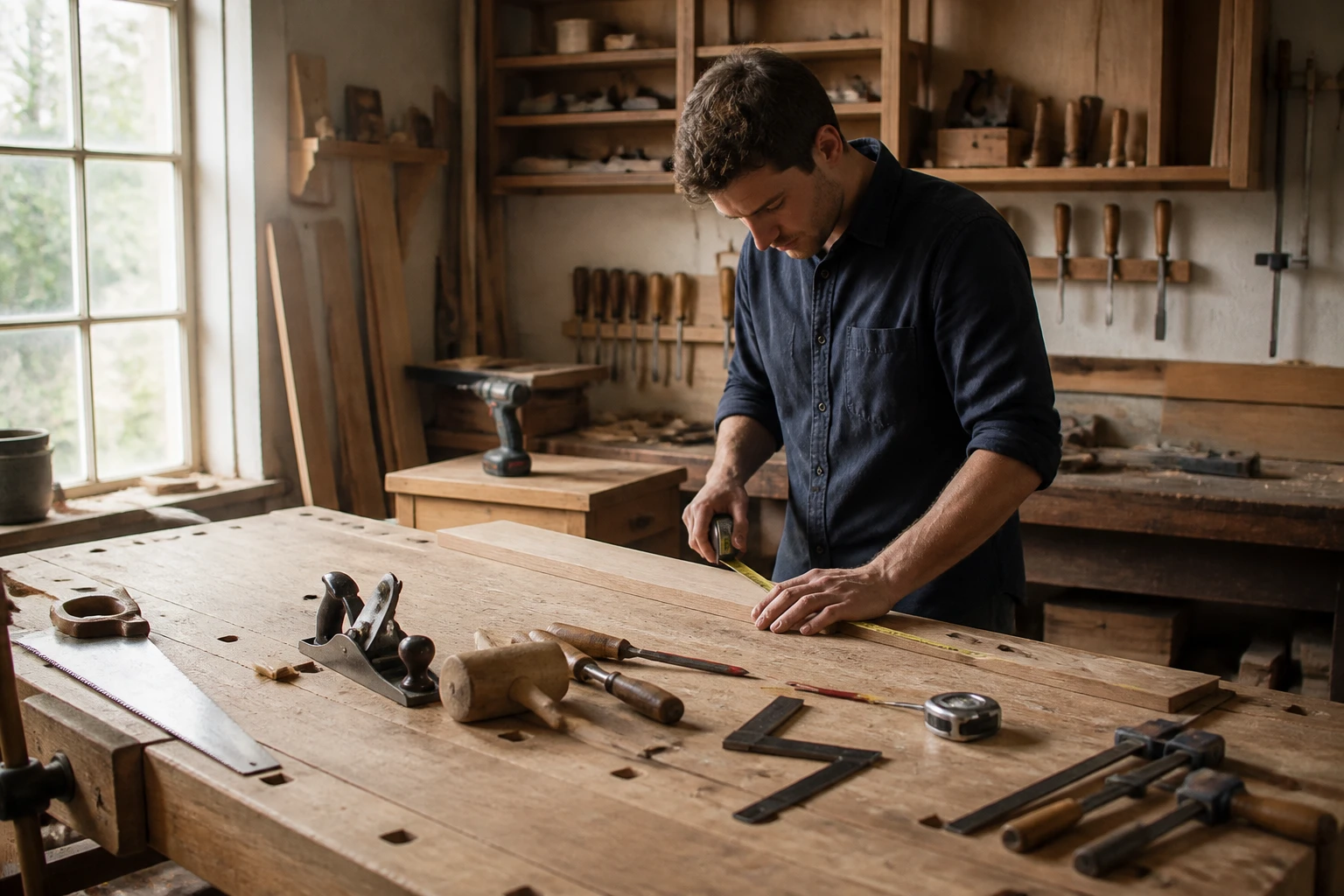Quels outils indispensables pour un ébéniste débutant ?