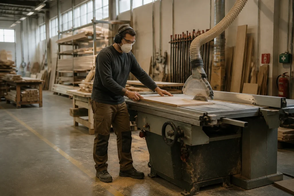 Sécurité au travail en ébénisterie : risques et obligations
